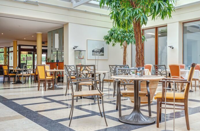 Cafeteria und Kiosk